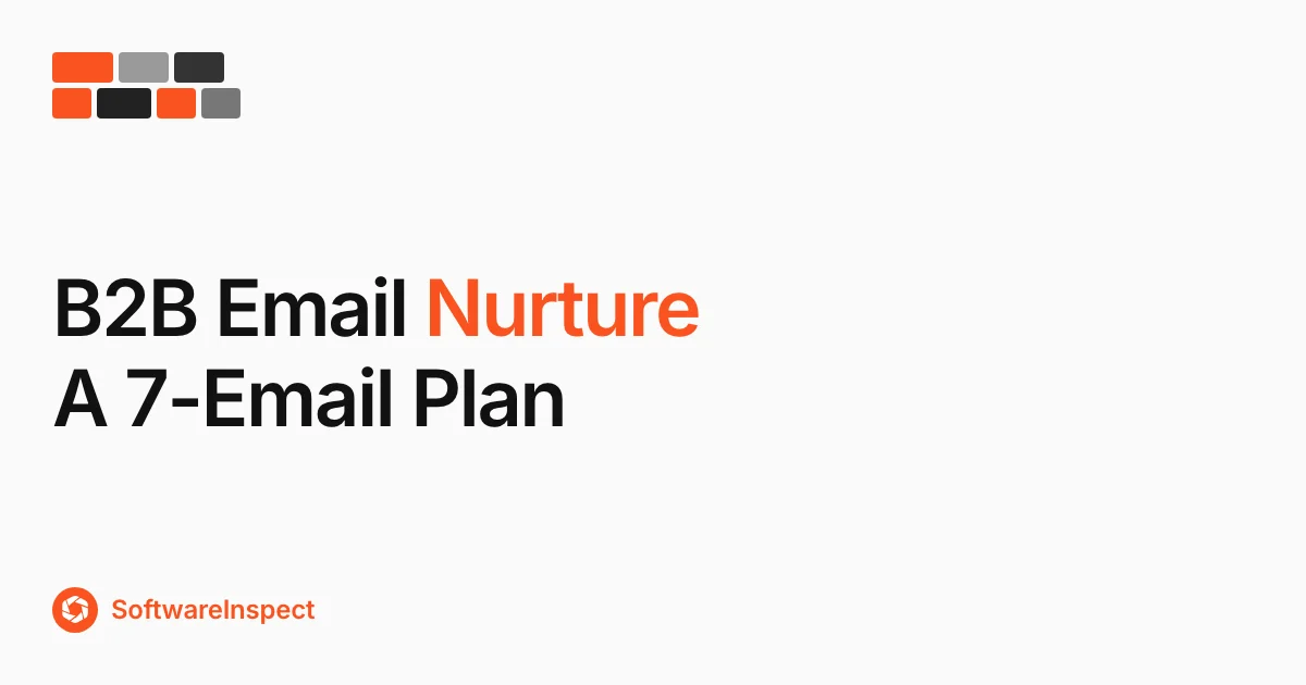 B2B Email Nurture Sequence: A 7-Email Plan