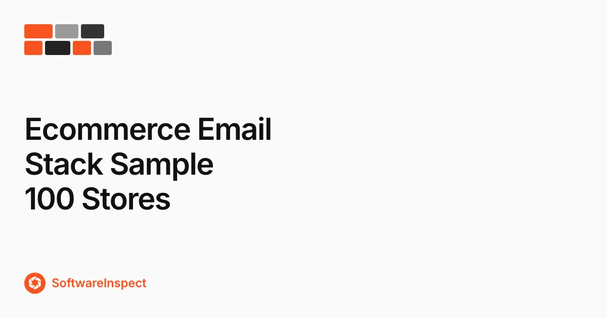 Ecommerce Email Marketing Stack: 100-Store Sample Data