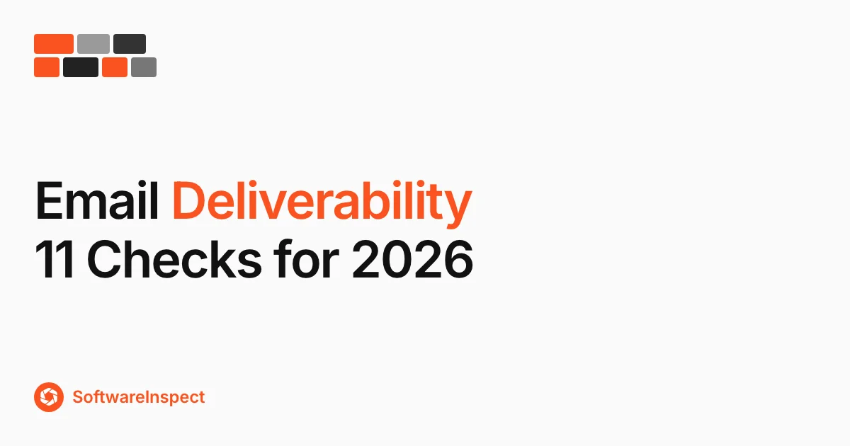 Email Deliverability Checklist for 2026: 11 Checks