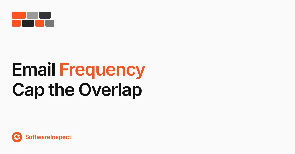 Email Frequency Capping: Rules for Overlapping Flows