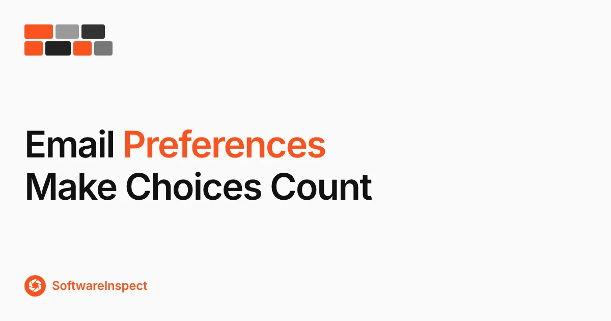 Email Preference Center: Make Every Choice Change Sends